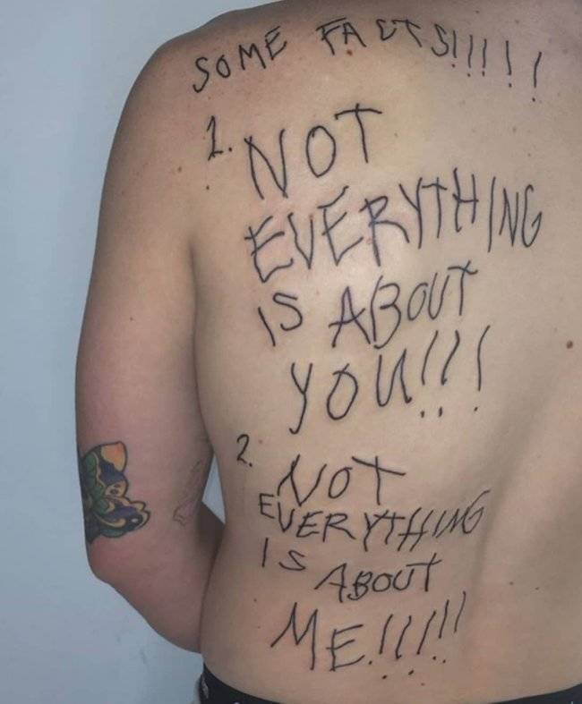 Unfortunately, These Tattoos Are Permanent…