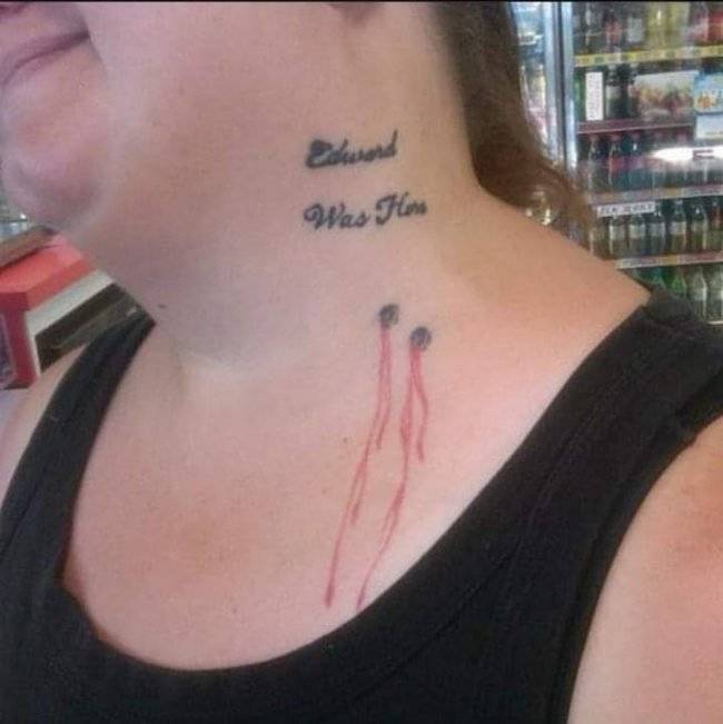 Unfortunately, These Tattoos Are Permanent…