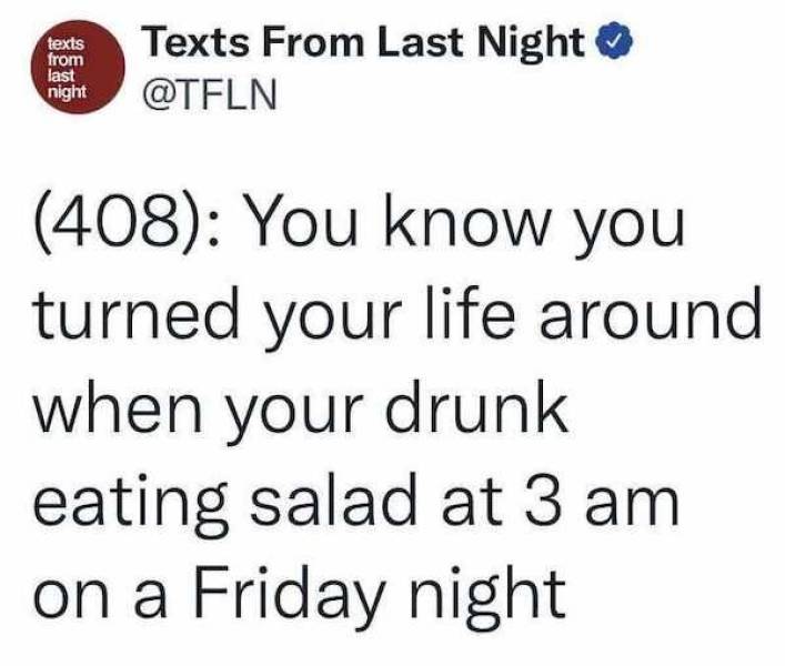 Someone’s Been Drinking…