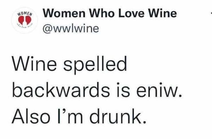 Someone’s Been Drinking…