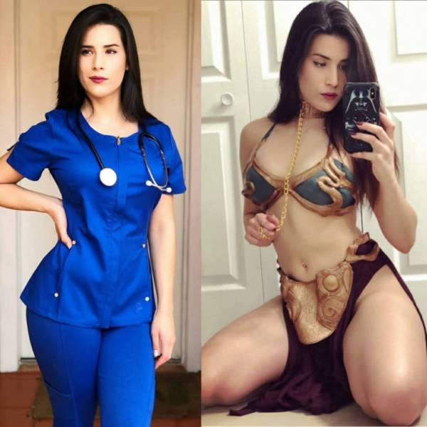 Sexy Girls With And Without Their Uniforms