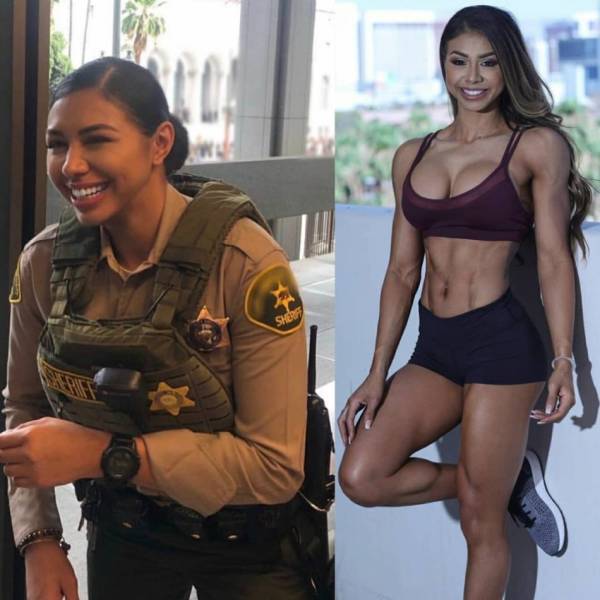 Sexy Girls With And Without Their Uniforms