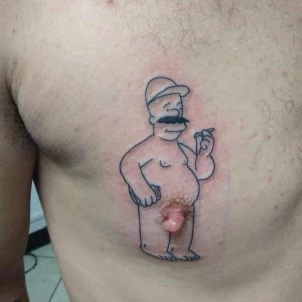 These Tattoos Are Pretty Bad…