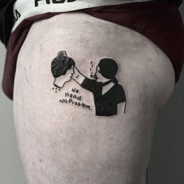 These Tattoos Are Pretty Bad…