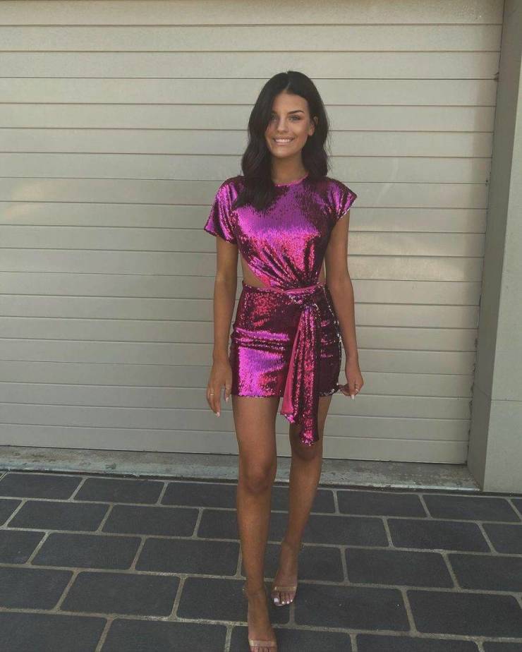 Oh My, Those Tight Dresses