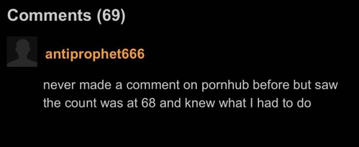“PornHub” Comments Are Very Special…