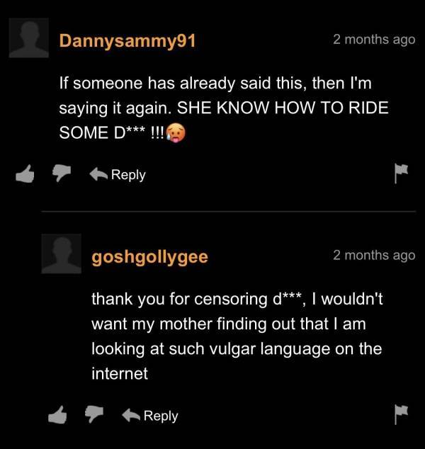 “PornHub” Comments Are Very Special…