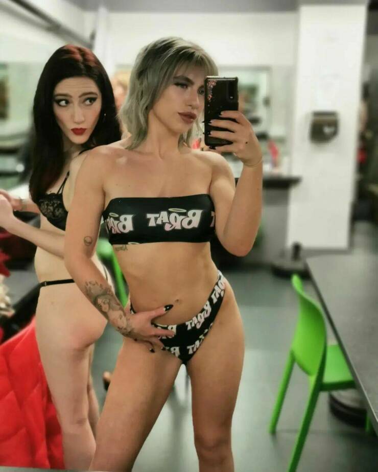 Stripper Locker Room Selfies