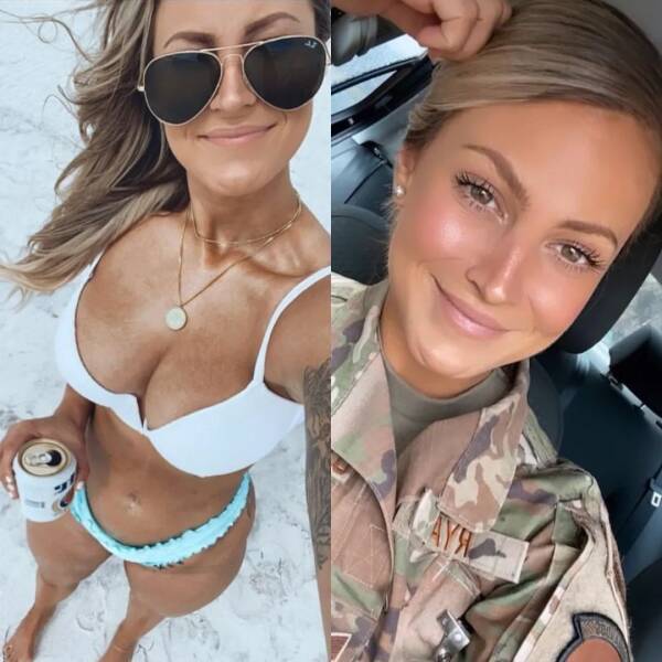 Hot Girls With And Without Their Uniforms