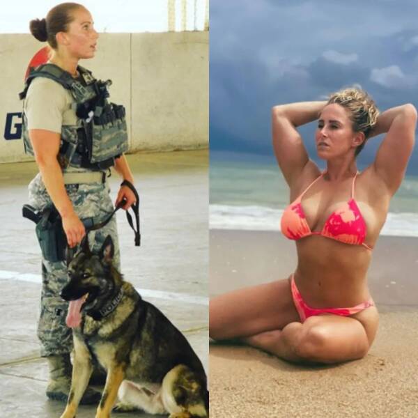 Hot Girls With And Without Their Uniforms