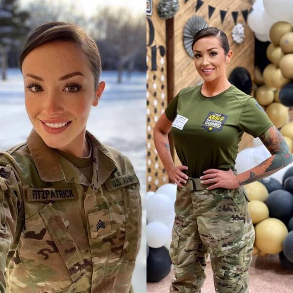 Hot Girls With And Without Their Uniforms