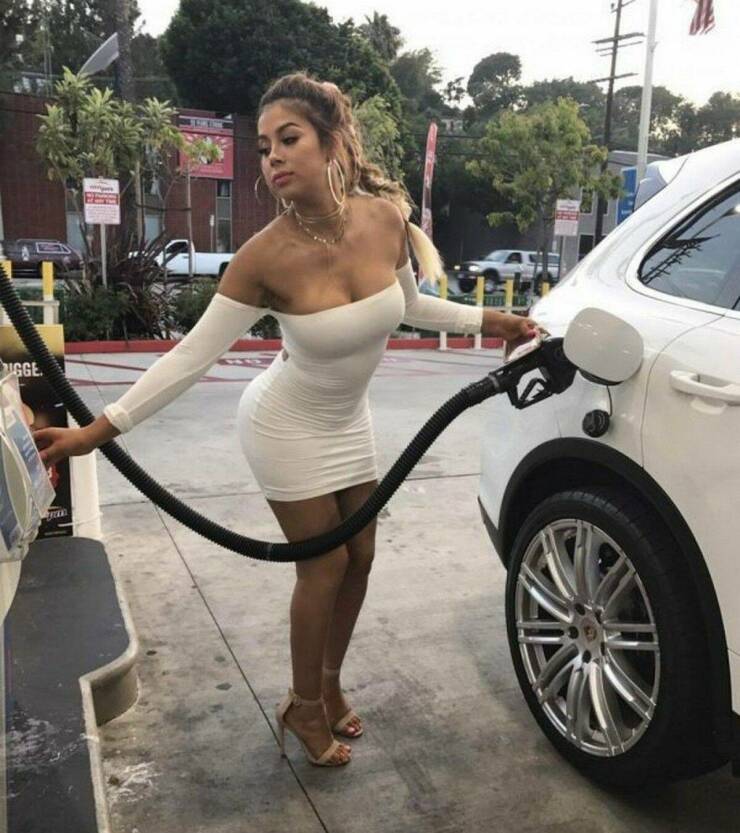 Oh My, Those Tight Dresses