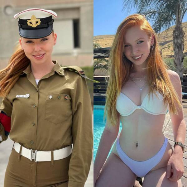 Sexy Girls With And Without Their Uniforms