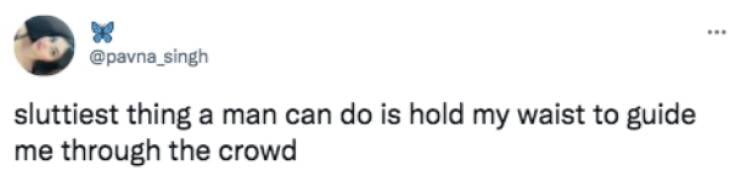 The Sluttiest Thing A Man Can Do…