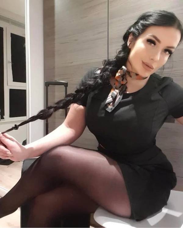 Wanna Fly With These Sexy Flight Attendants?