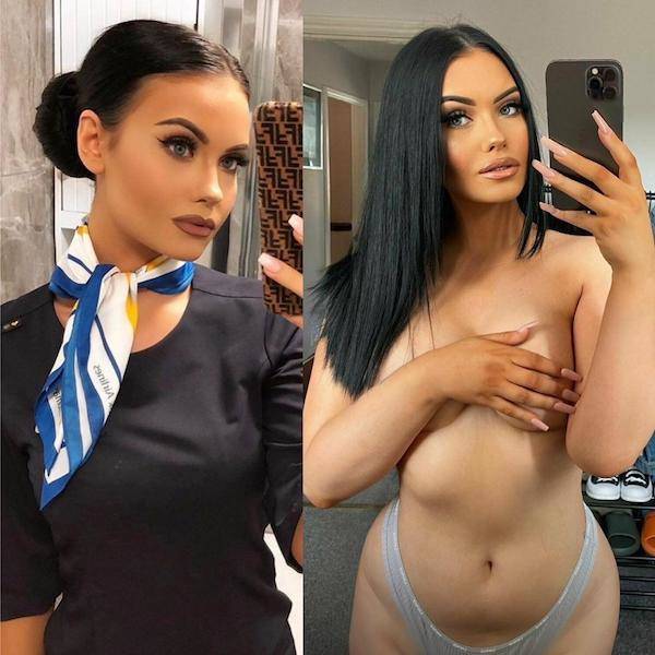Wanna Fly With These Hot Flight Attendants?