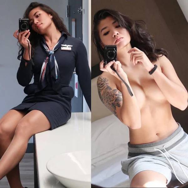 Wanna Fly With These Hot Flight Attendants?