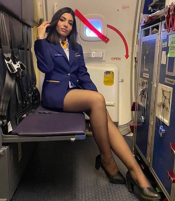 Wanna Fly With These Hot Flight Attendants?