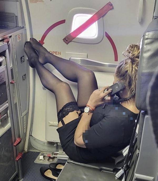 Wanna Fly With These Hot Flight Attendants?