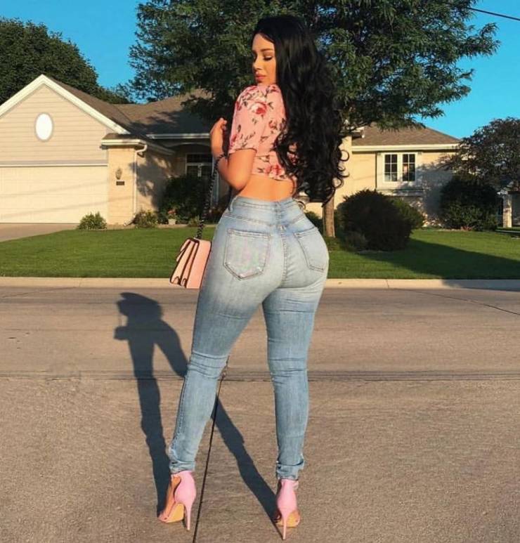 Those Jeans Are Barely Holding It Together!