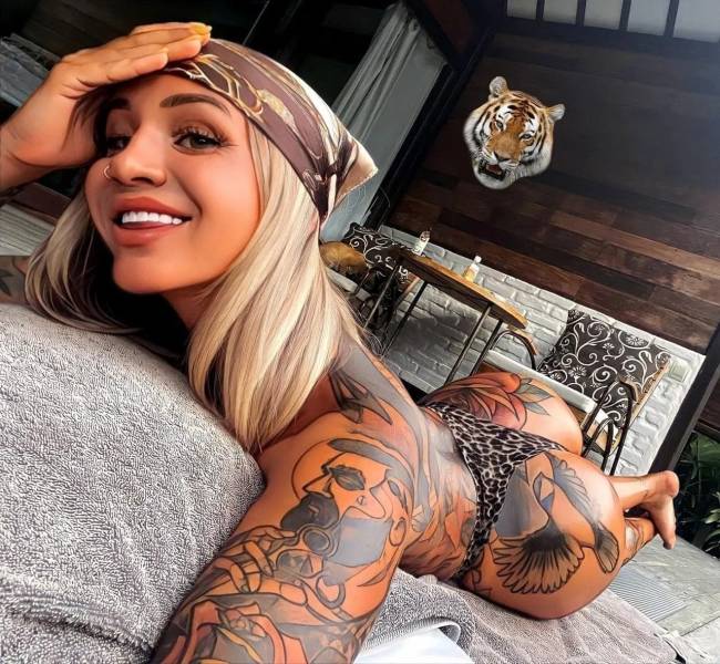 Tattooed And VERY Hot!