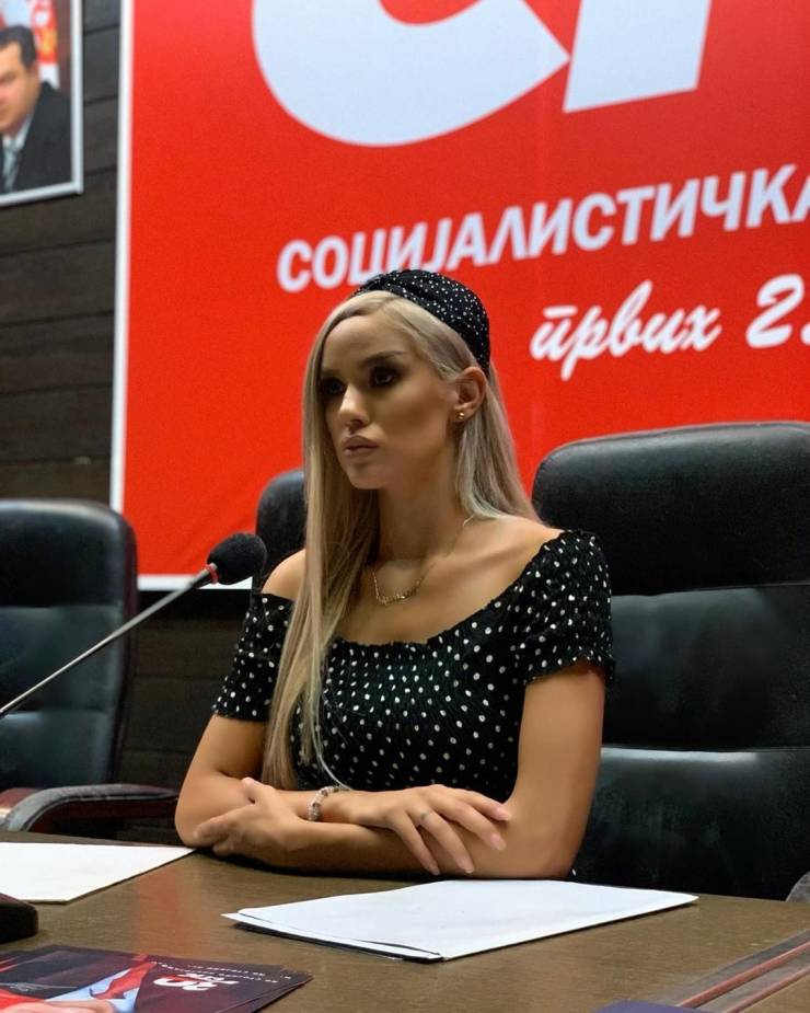 Long-Legged Serbian Politician