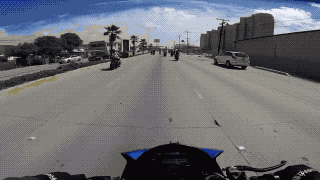 Adrenaline-Fueled Sexy Stunt Rider