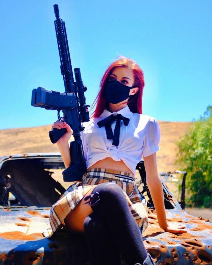 Guns And Girls: A Powerful Combination