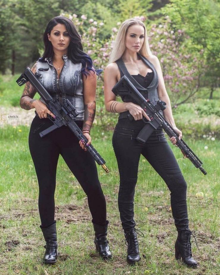Guns And Girls: A Powerful Combination