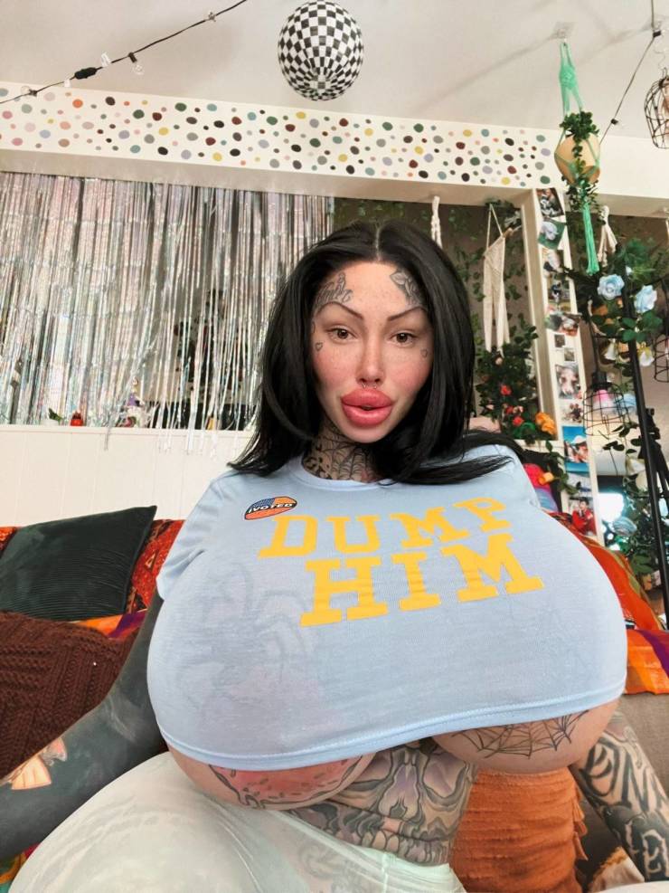 Only One Boob Left...