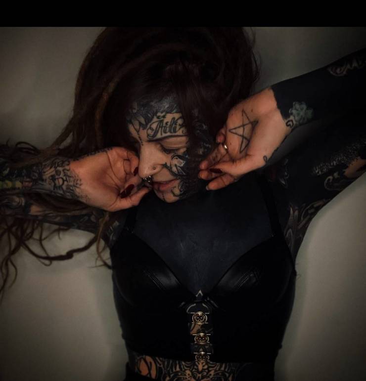 Tattooed Mother From Finland