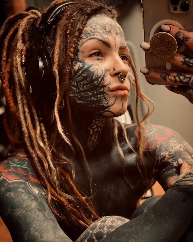 Tattooed Mother From Finland