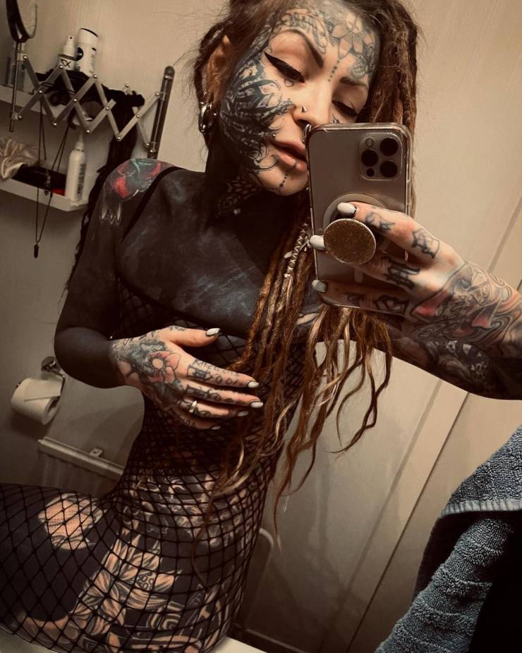 Tattooed Mother From Finland