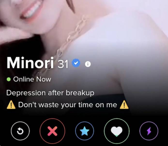 “Tinder” Knows Nothing Of Shame…