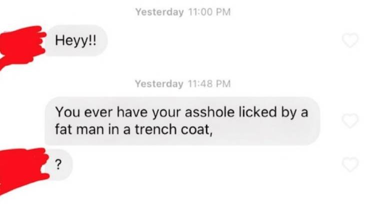 “Tinder” Knows Nothing Of Shame…