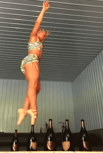 Fit Girls Showing Off Their Skills