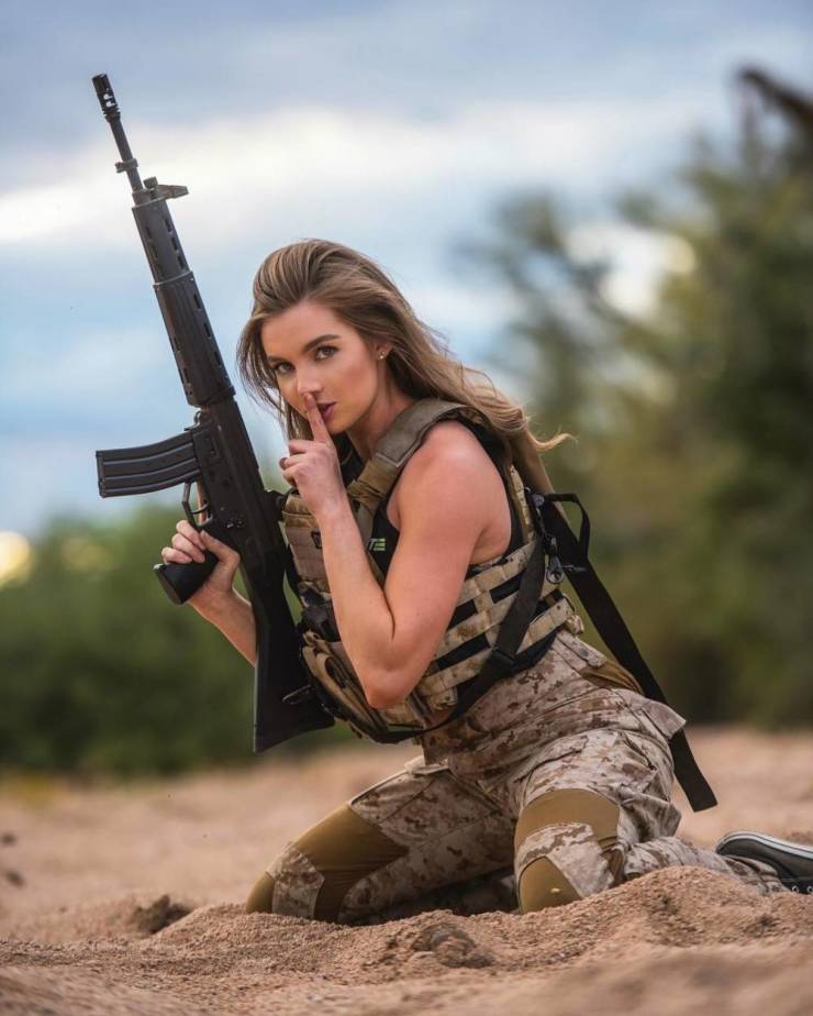 Guns And Girls: A Powerful Combination