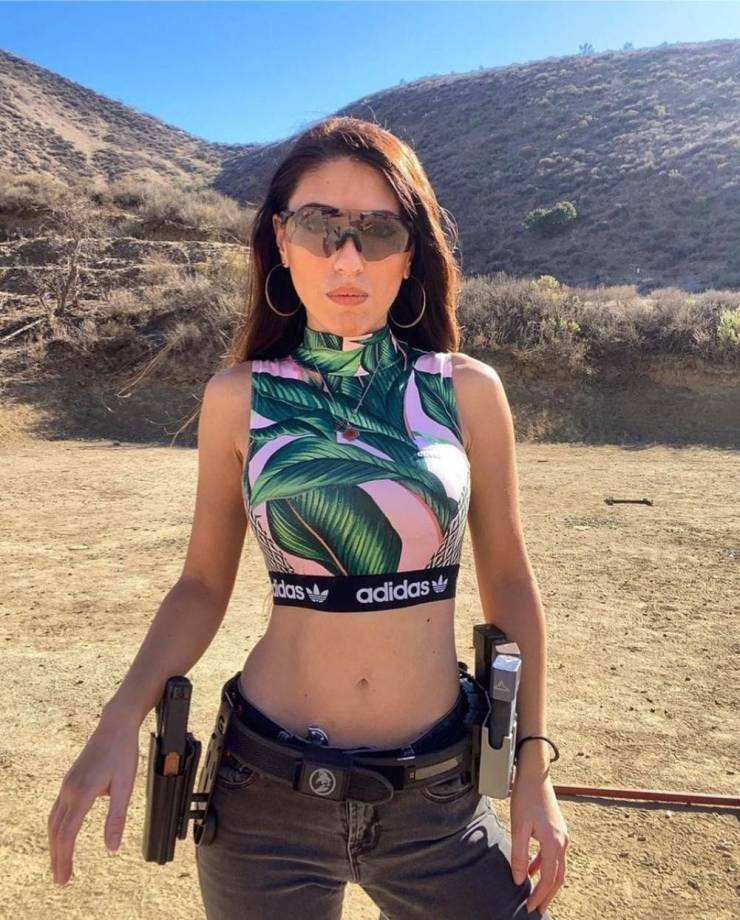 Guns And Girls: A Powerful Combination