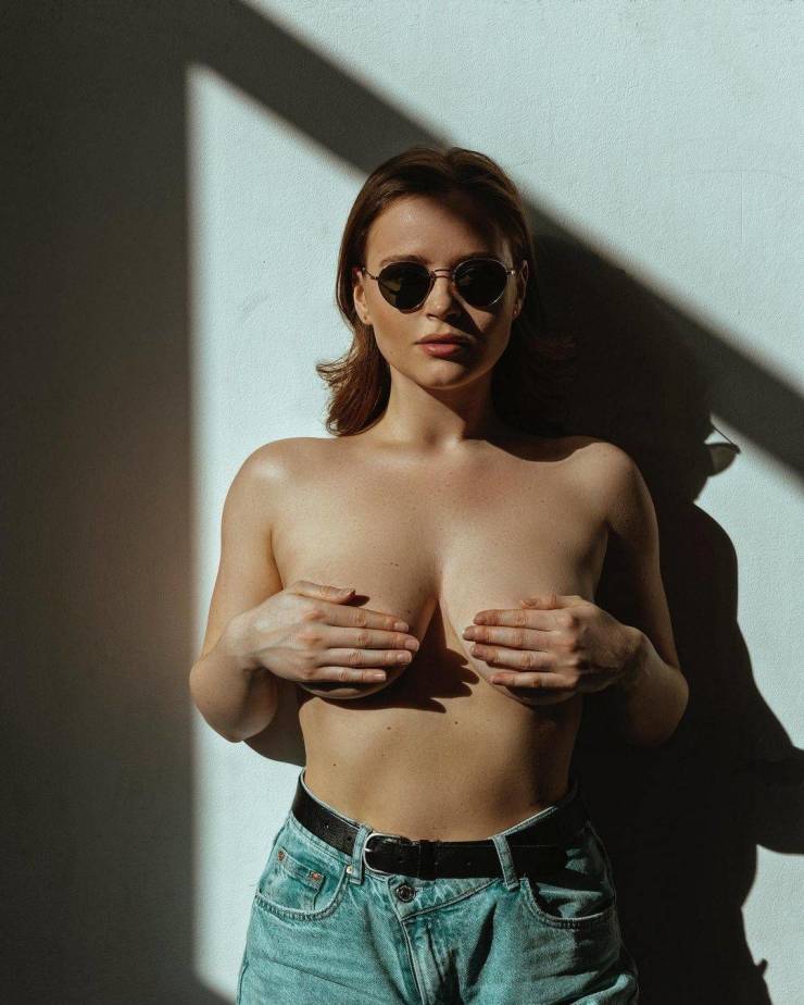 Hands Are The Best Bras!