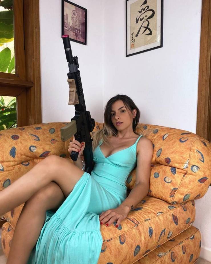Guns And Girls: A Powerful Combination