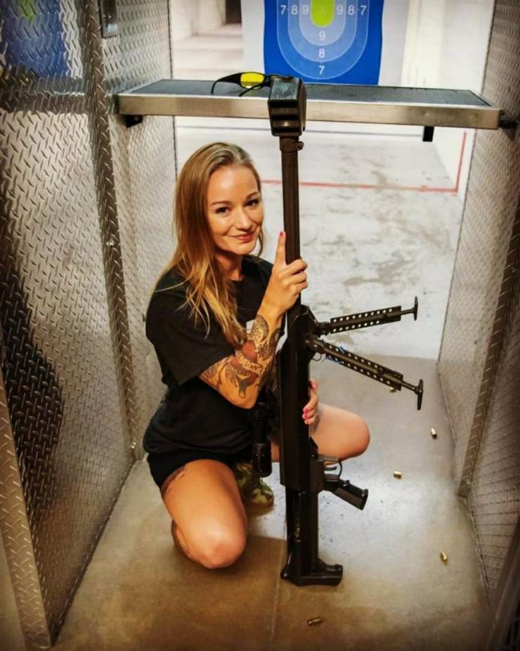 Guns And Girls: A Powerful Combination