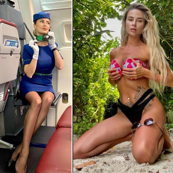 Flight Attendants Share Their Sexy Pics