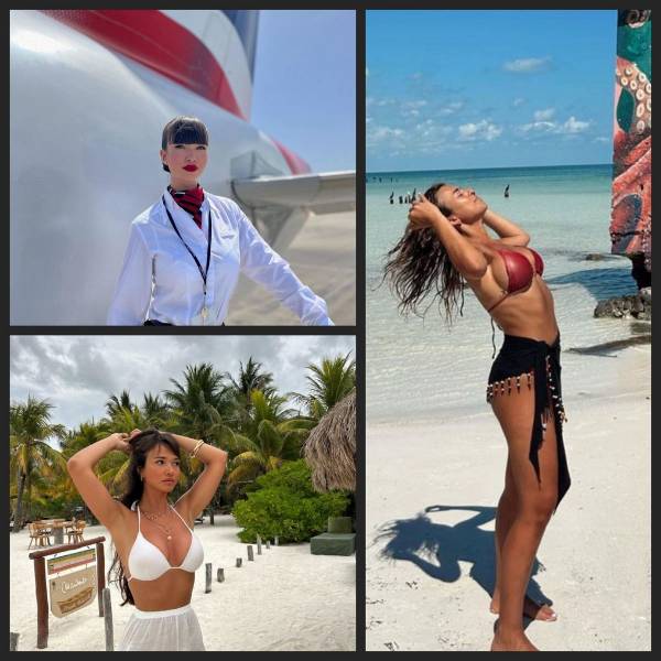 hot flight attendants with and without their uniforms 32 pics 14.html - 32 HD Photos | Premium Gallery 2023