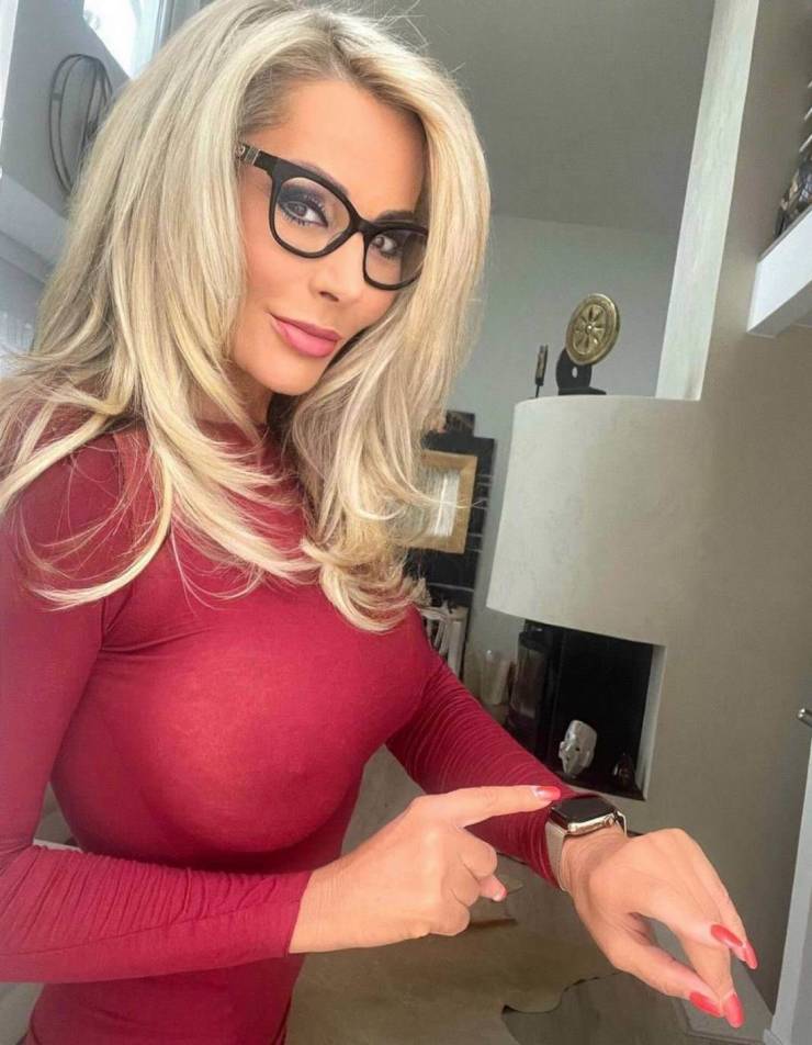 Pretty Eyes Behind Cute Glasses