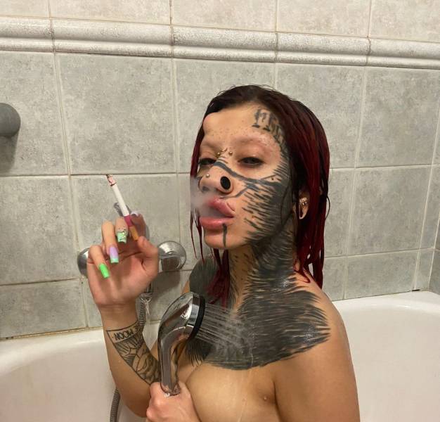 The Woman Decided To Become A Cat