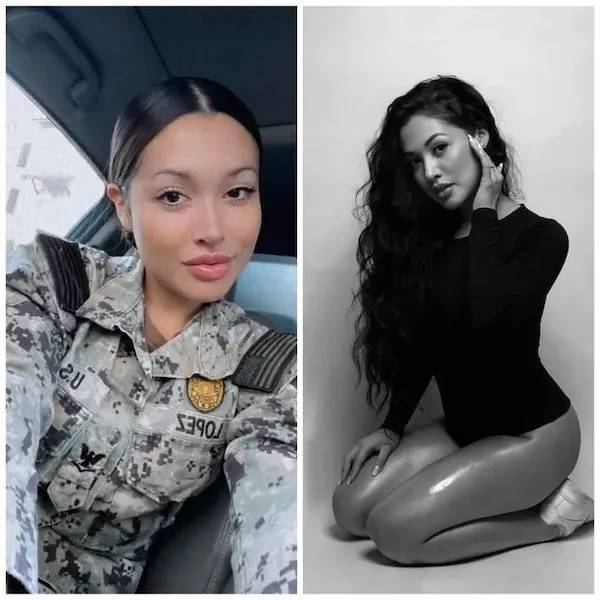 Sexy Girls Taking Off Their Uniforms