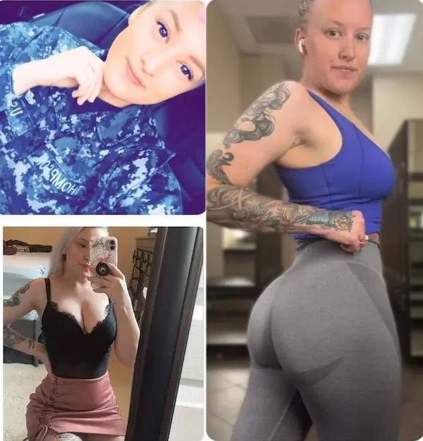 Sexy Girls Taking Off Their Uniforms