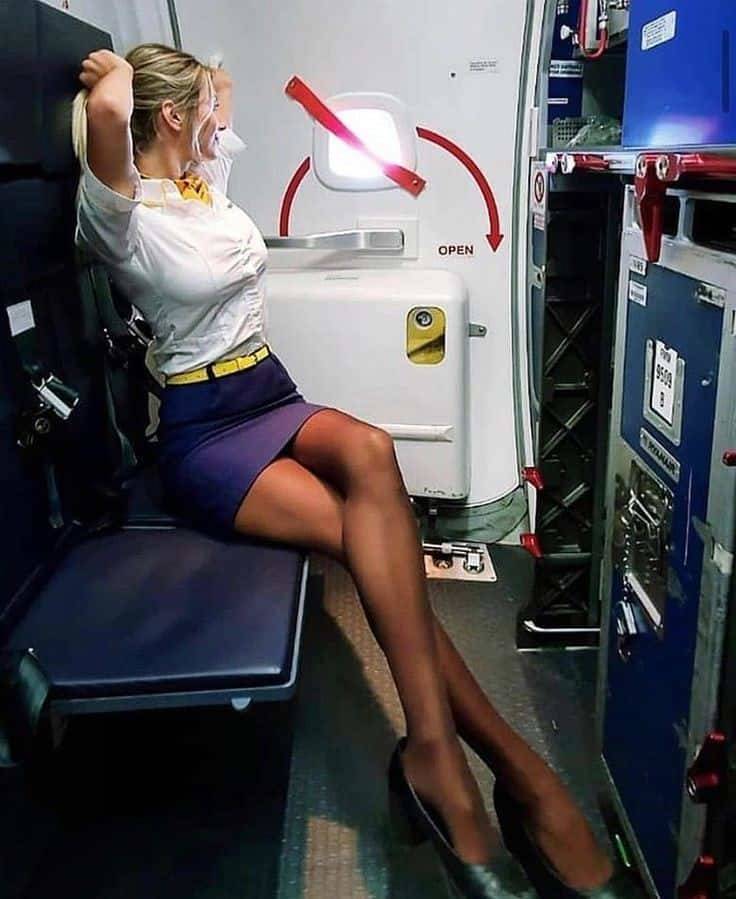 Hot Flight Attendants Are Waiting For You