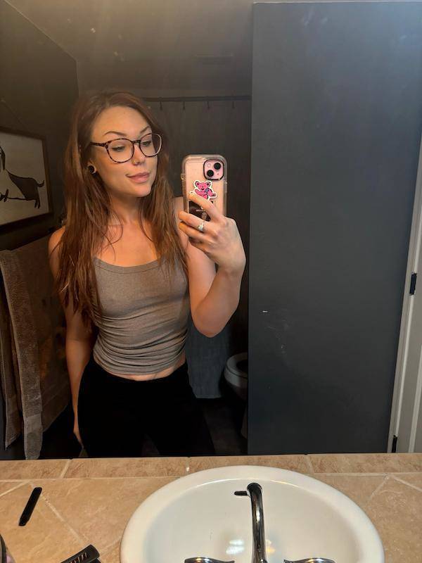 Pretty Eyes Behind Cute Glasses