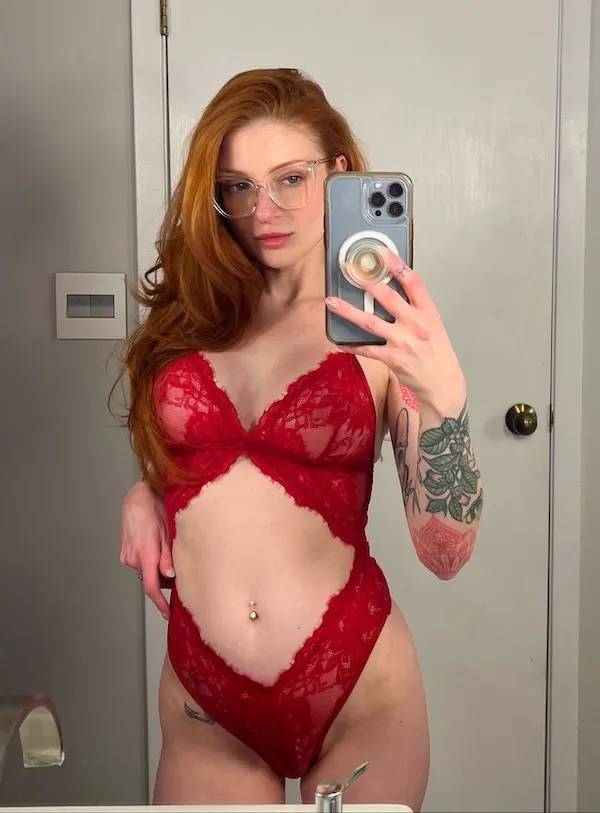 Pretty Eyes Behind Cute Glasses